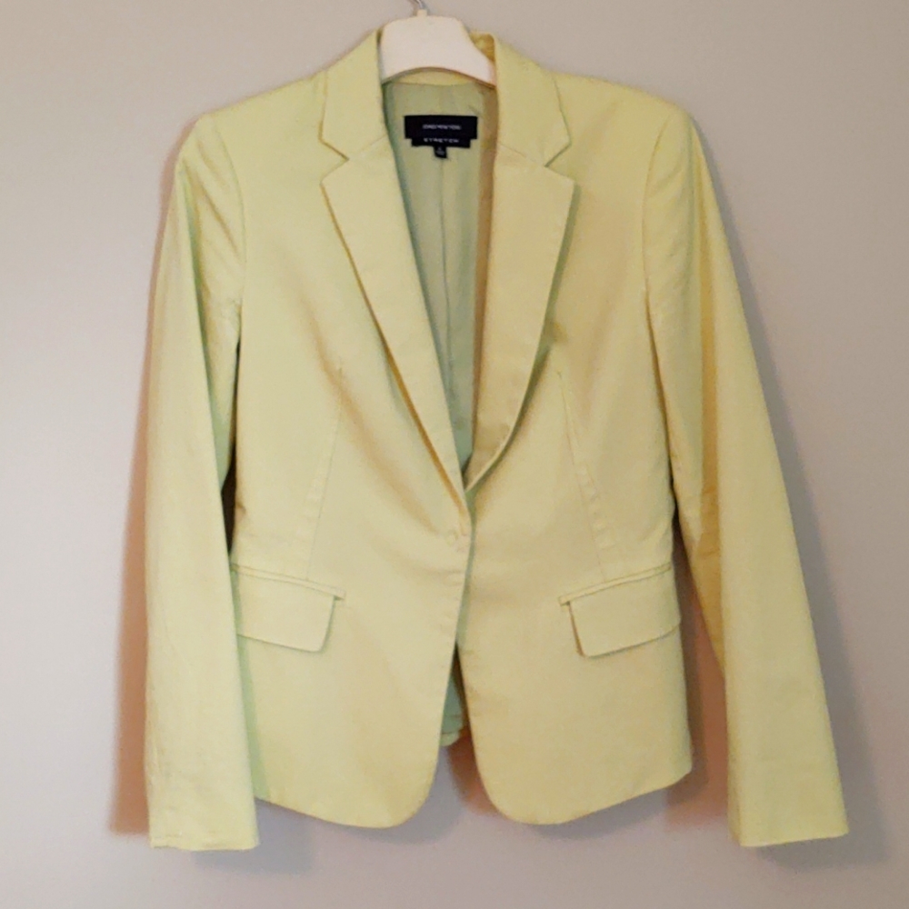 Jones New York Signature Lime Green jacket, size 4